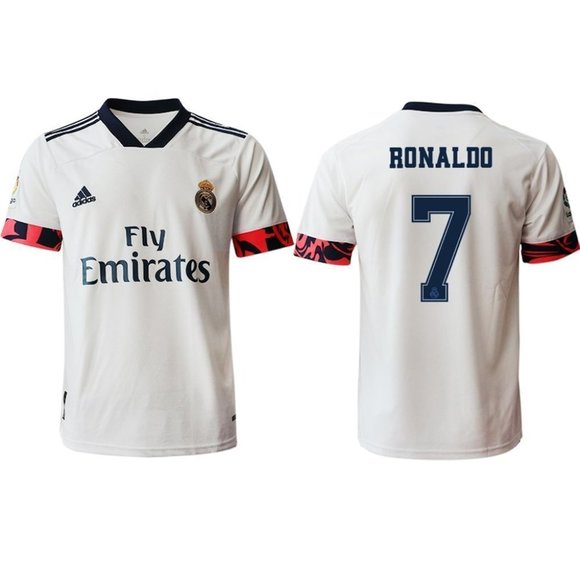 cristiano ronaldo white jersey